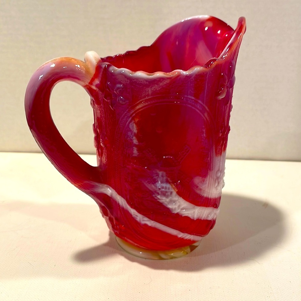 Imperial glass Windmill pitcher